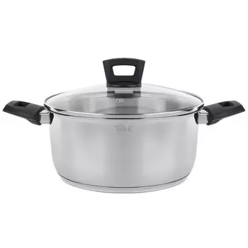 кастрюля TALLER Аспект 2л 18см нержавеющая сталь, индукция