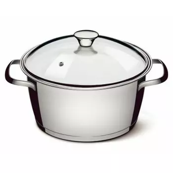 кастрюля TRAMONTINA Allegra 1,6л 16см нерж.сталь стеклянная крышка