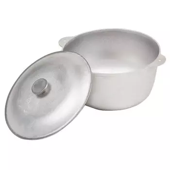 казан ТимА 6л 26см алюминий без покрытия с крышкой