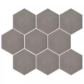 керамогранит 10,4х12 Тюрен полотно, коричневый