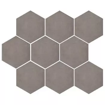 керамогранит 10,4х12 Тюрен полотно, коричневый