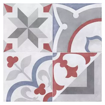 керамогранит 29,8x29,8 Motley пэчворк разноцветный