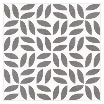 керамогранит LB CERAMICS Джапанди 30х30 черно-белый