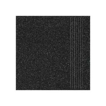 керамогранит 30х30 Техногрес Профи ступени чёрный