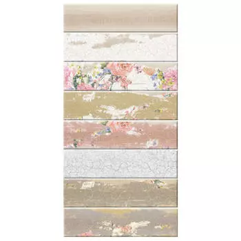 керамогранит BELANI Иммортель 15,1х60 разноцветный