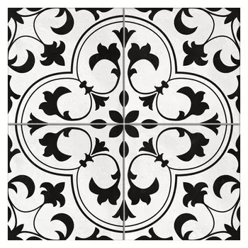 керамогранит CERSANIT Sevilla 42х42 пэчворк белый рельеф