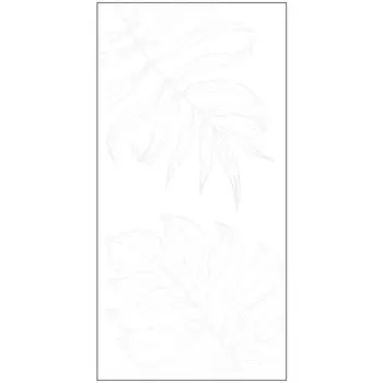 керамогранит GLOBAL TILE Lavina 60x120 белый ботаника
