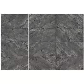 керамогранит LCM Argenta Graphite 60х120 темно-серый матовый карвинг