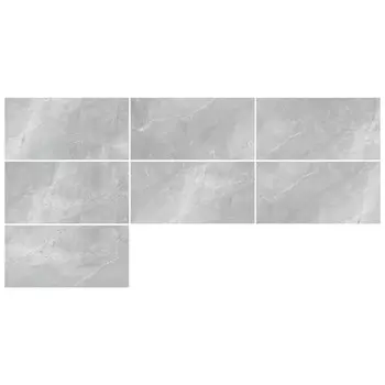 керамогранит LCM Armani Marble Gray 60х120 полированный серый