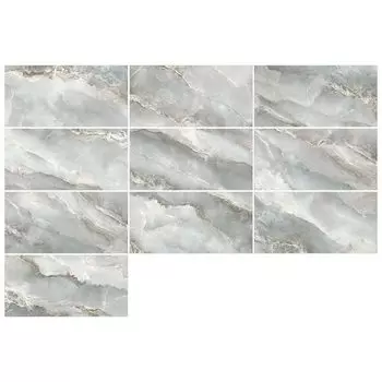 керамогранит LCM Blumarin Gris 60х120 полированный серый