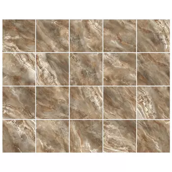 керамогранит LCM Columbia Sand 60х60 полированный коричневый