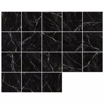 керамогранит NEW TREND Design Stone Marquina 20х20 матовый