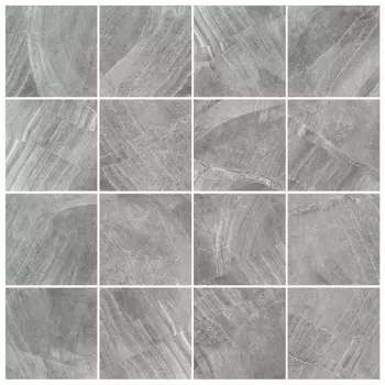 керамогранит New Trend Rock Steel 60х60 матовый карвинг серый