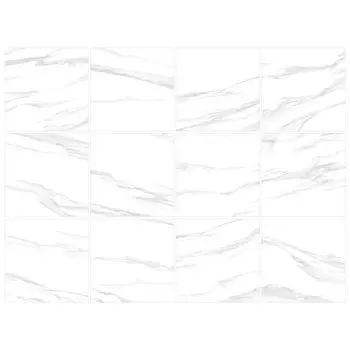 керамогранит New Trend Statuario Silver 60х60 матовый белый