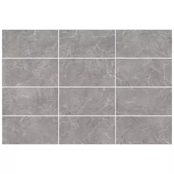 керамогранит NEW TREND TerraGraphite 80х80тёмно-серый полированный