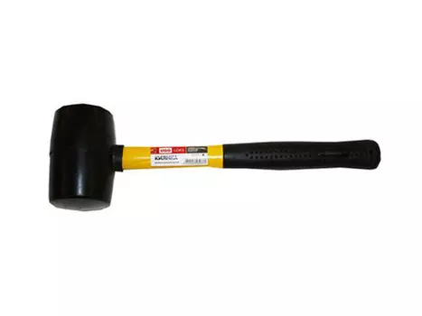 киянка UGO LOKS резиновая 450г фибергласовая ручка