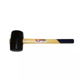 киянка UGO LOKS резиновая 680г деревянная ручка