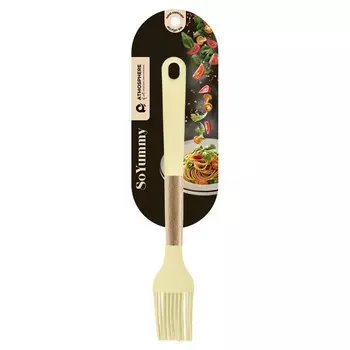 кисть кулинарная ATMOSPHERE FreshCook 26,5см силикон, бук