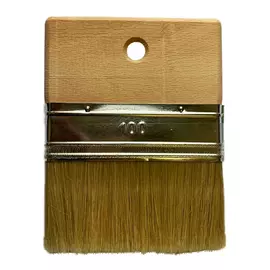 кисть плоская для декоративных работ смеш.щетина 100мм, арт.501100