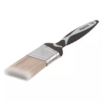 кисть плоская HANSA Perfekt искусственная щетина скошенная 50мм, арт.130550