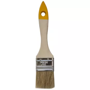 кисть плоская KORVUS Хобби натуральная щетина 38мм, арт.0101915