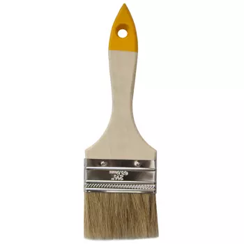 кисть плоская KORVUS Хобби натуральная щетина 63мм, арт.0101925