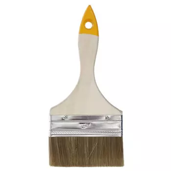 кисть плоская KORVUS Хобби смешанная щетина 100мм, арт.0102040