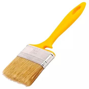 кисть плоская натур.щетина 25мм, арт.КЭ25*10