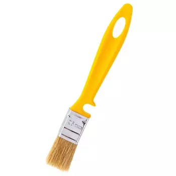 кисть плоская натур.щетина 25мм, арт.КЭ25*10