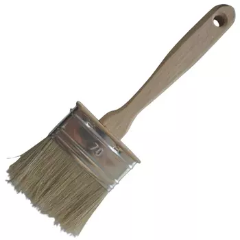 кисть плоская натур.щетина 70мм, арт.221070