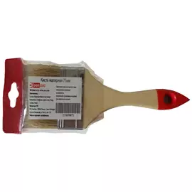 кисть плоская натур.щетина 75мм, арт.КДР75