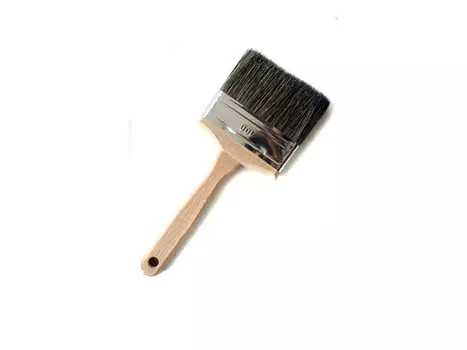 кисть плоская смеш.щетина 100мм, арт.КФ-100х18 С7