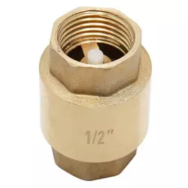 клапан обратный 1/2" пластиковый шток