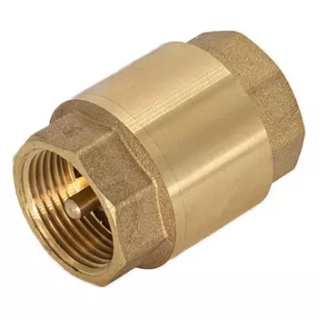 клапан обратный CTM 1/2" латунный шток