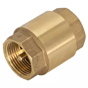 клапан обратный CTM 3/4" латунный шток