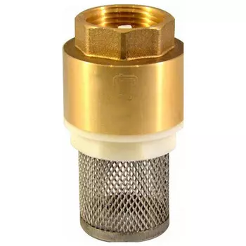 клапан обратный с сетчатым фильтром CTM 3/4"