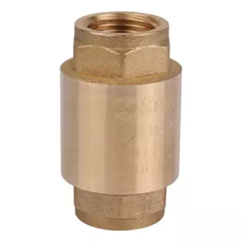 клапан обратный STOUT 1/2" латунный шток