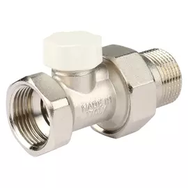 клапан запорно-балансировочный STOUT, прямой 3/4"