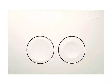 клавиша смывная GEBERIT Delta 21, для инсталляции, Duofix, белая