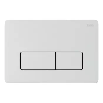 клавиша смывная IDDIS Unifix белая глянцевая