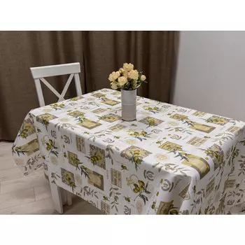 клеенка ESTELLA Савона шир.140см зеленая, арт.13924