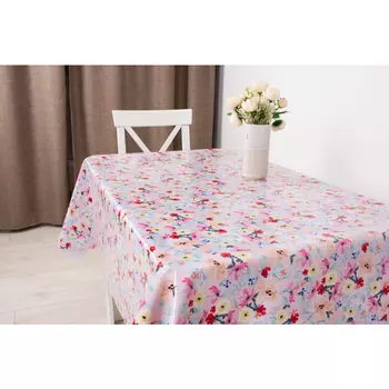 клеенка Mirror Весеннее настроение шир.140см розовый, арт.15045