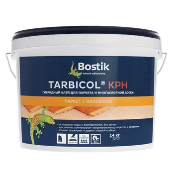 клей BOSTIK TARBICOL KPH для многослойного паркета гибридный 14кг, арт.30610739