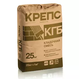 клей для блоков КРЕПС КГБ 25кг