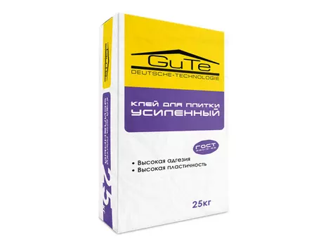 клей для кафельной плитки GUTE усиленный 25кг, арт.СТСМ150/4