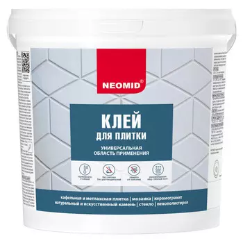 клей для керам.плитки NEOMID 10кг, арт.4607138454642