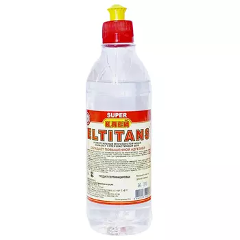 клей монтажный ELTITANS Super для пенополистирола 0,5л прозрачный, арт.ELTITANS 0,5л