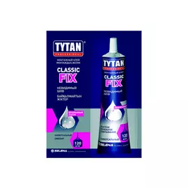клей монтажный TYTAN CLASSIC FIX 100 мл, арт.00388