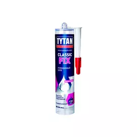клей монтажный TYTAN Professional Classic Fix 310мл прозрачный, арт.62949