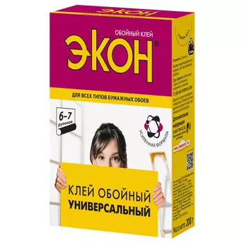 клей обойный ЭКОН универсальный 200гр, арт.1312332